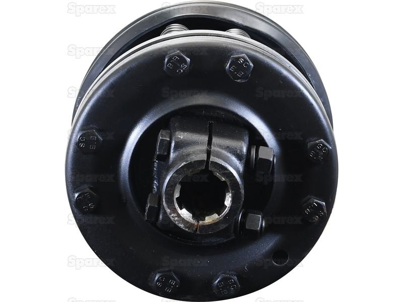 GARDLOC PTO Shaft - (Lz) Length: 1010 MM, 1 3/8in X 6 Spline Q.r. to 1 3/8in X 6 Spline Ratchet Clutch - Sparex Part S.128693 main image 1