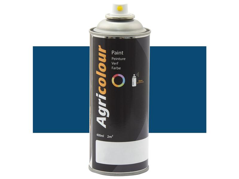 Agricolour - NH Blue Power Metallic Paint 400ml Aerosol Image 1