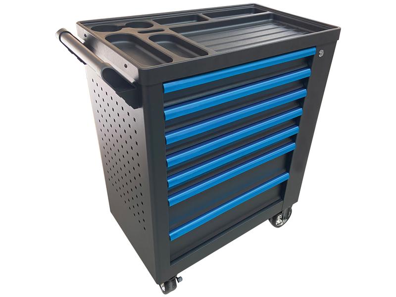 Tool Chest 7 Drawers, 21 Long & 35 Short Dividers with 168 Compartments Image 1