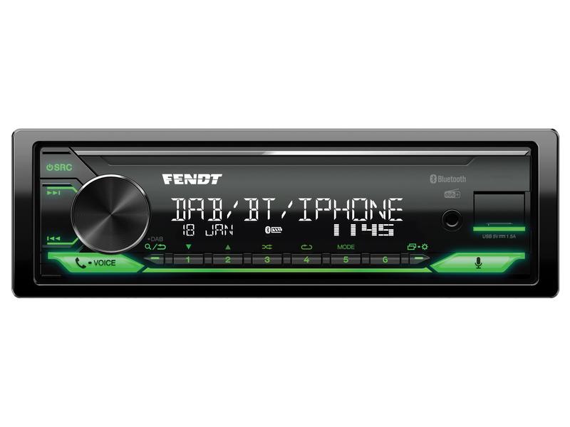 Fendt Radio - Alexa | DAB+ | Bluetooth | Short body | iPod-iPhone | USB | Pre-wired DAB Splitter Image 1
