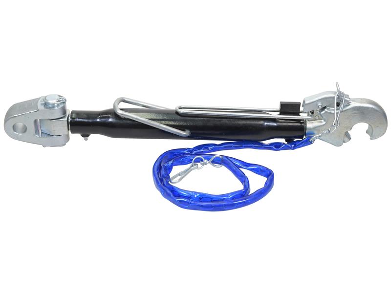 Top Link Heavy Duty (Cat.2/2 (Ø25/25mm)) Knuckle and Q.R. Hook,  M36 x 3, Min. Length: 665mm. Image 1