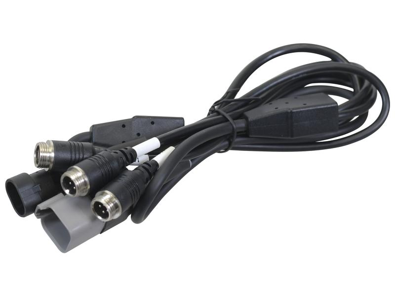 Camera Adaptor Cable for Case Afs 700 Display And S-Tech Monitor 1.2m Image 1
