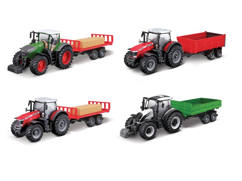 10cm Scale Bburago Agco Assortment Image 1