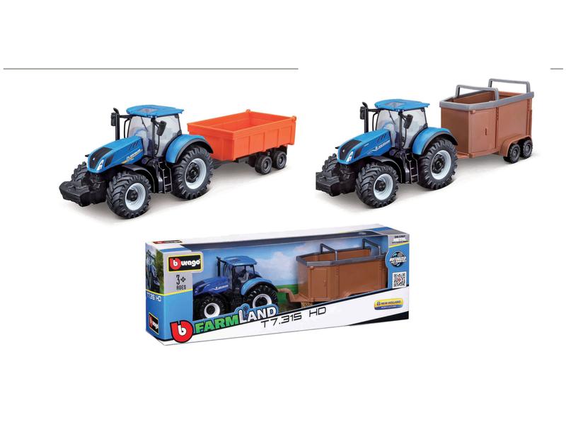 10cm Scale Bburago New Holland Assortment Image 1
