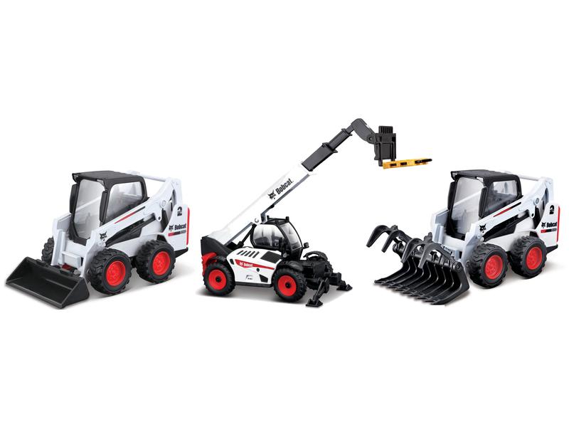 10cm Scale Bburago Bobcat Assortment Image 1