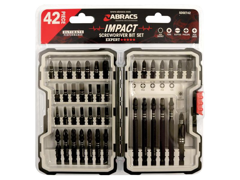 Impact Driver Bit Set 42 pcs. (Reinforced Case) Image 1