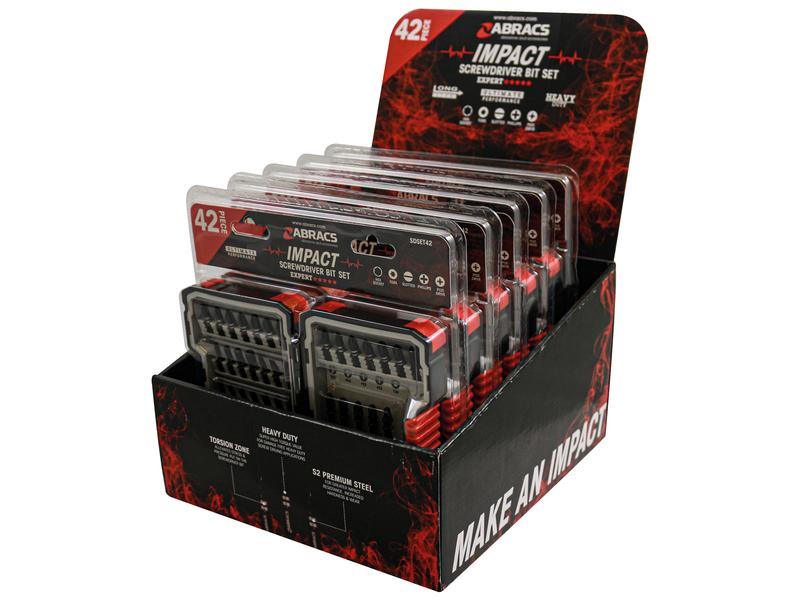 Impact Driver Bit Set 42 pcs. (Reinforced Case)