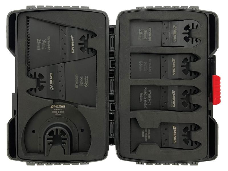 Multi-tool Wood & Metal Set 8 pcs. (Reinforced Case) Image 1