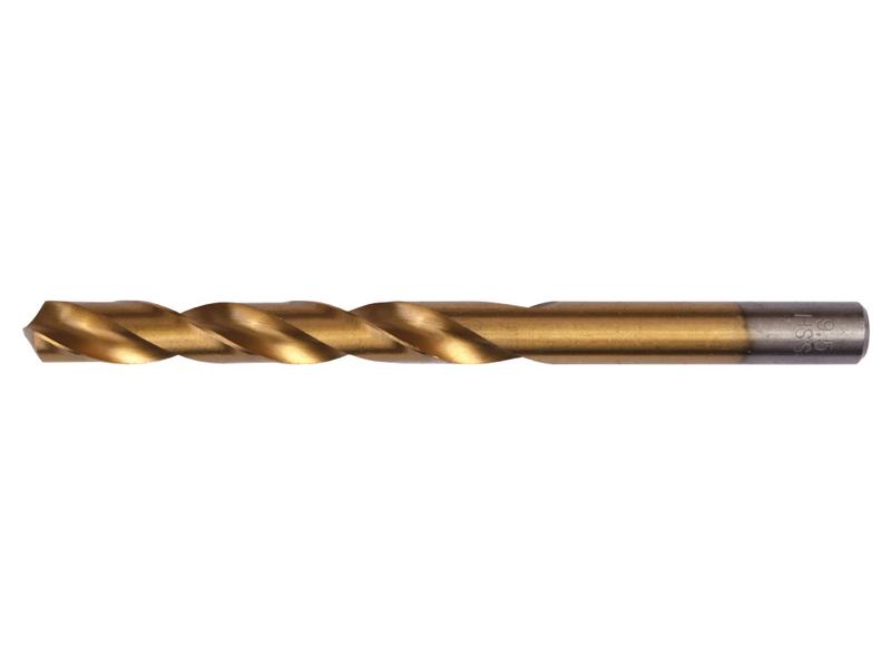 Drill Bit - HSS -  Ø10mm Titanium Coated 1 pc. Image 1