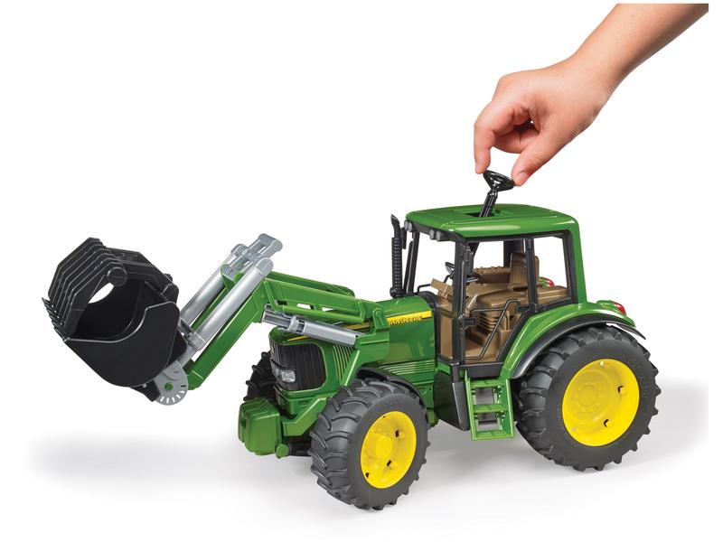 1/16 Scale Bruder John Deere 6920 Tractor with Loader, Grapple Image 1