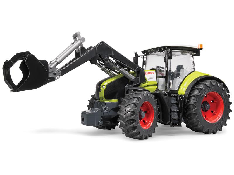 1/16 Scale Bruder Claas Axion 950 Tractor with Loader, Grapple Image 1