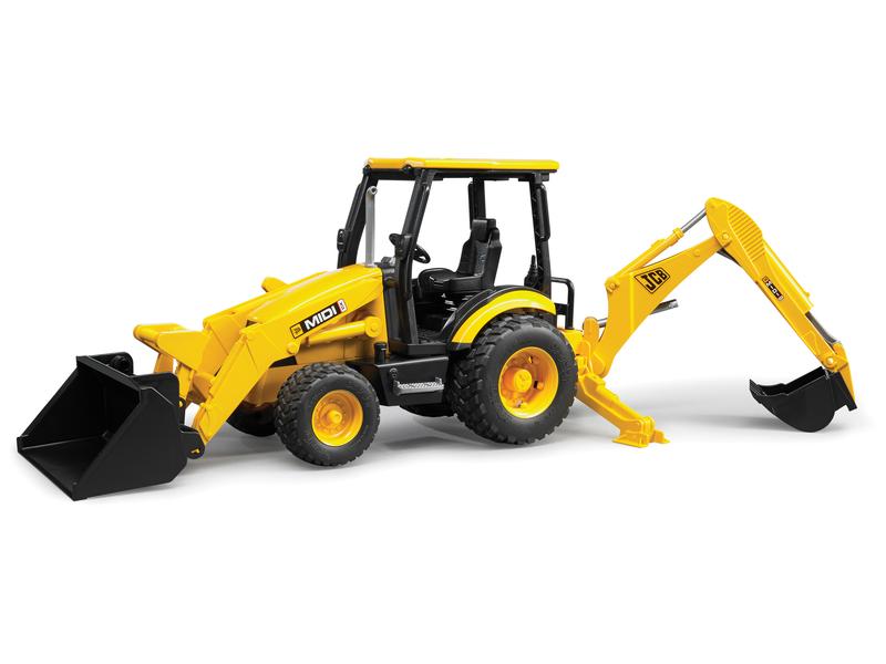 1/16 Scale Bruder JCB MIDI CX Backhoe Loader Image 1
