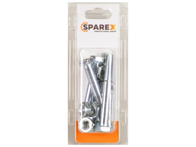 Agripak 6 pcs. Metric Bolt, M10x80mm Image 1