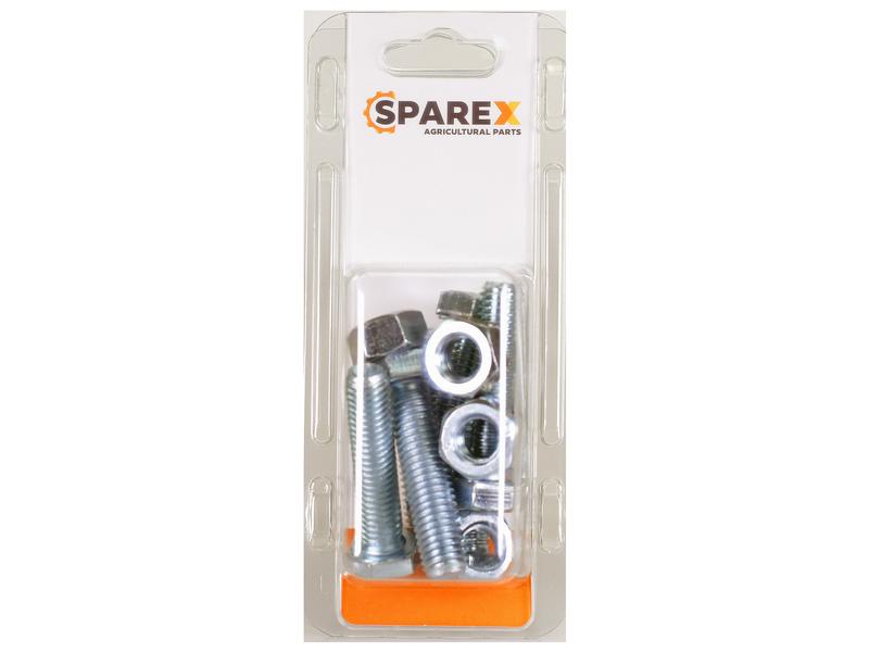 Agripak 6 pcs. Metric Bolt M12x50mm Image 1