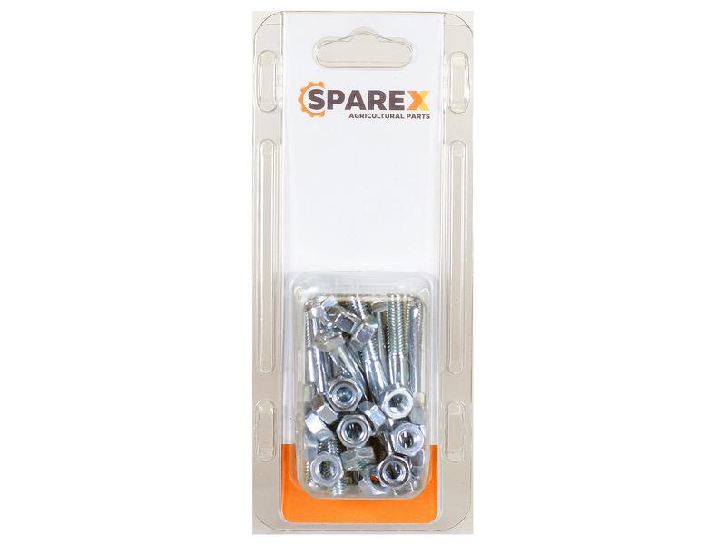 Agripak 20 pcs. Metric Bolt, M6x60mm Image 1