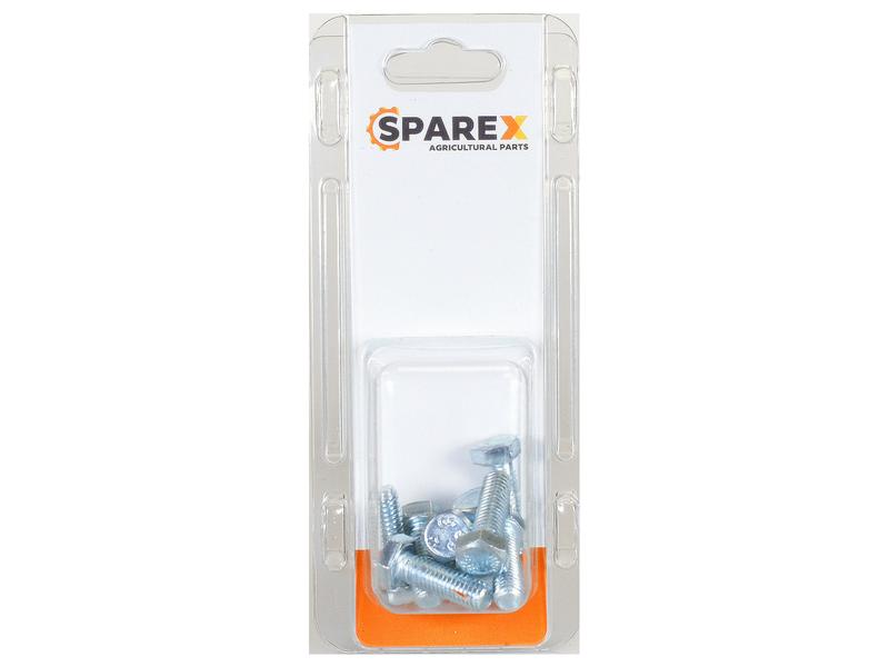 Agripak 10 pcs. Metric Bolt, M8x25mm Image 1