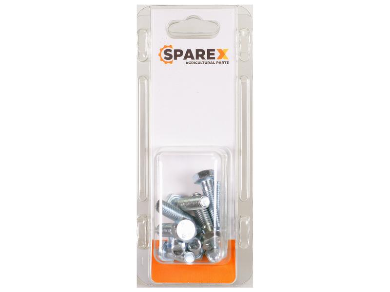 Agripak 10 pcs. Metric Bolt, M8x30mm Image 1