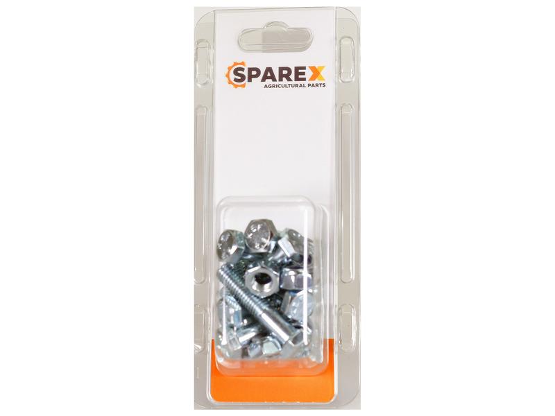 Agripak 10 pcs. Metric Bolt, M8x40mm Image 1