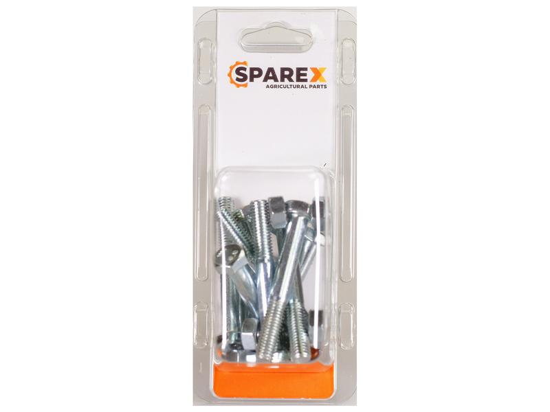 Agripak 10 pcs. Metric Bolt, M8x60mm Image 1