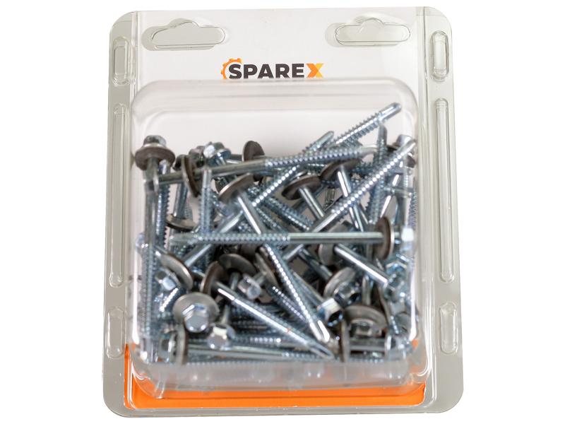 Agripak 50 pcs. HexH TEK Screws, 5.5x82mm Image 1
