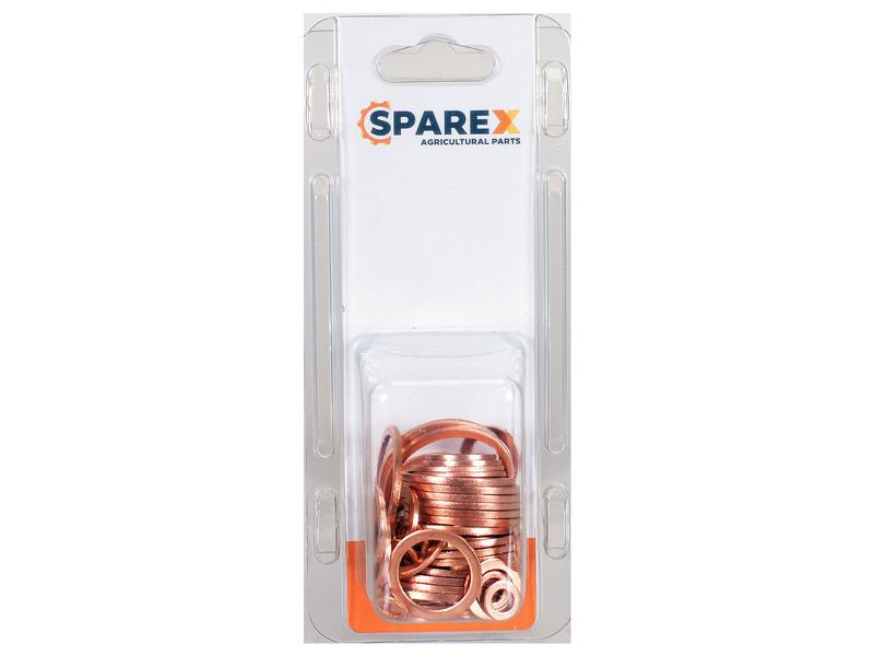 Agripak 90 pcs. Metric Copper Washer Image 1