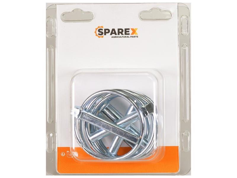 Agripak 6 pcs. Round Linch Pin 9mm x 57mm Image 1
