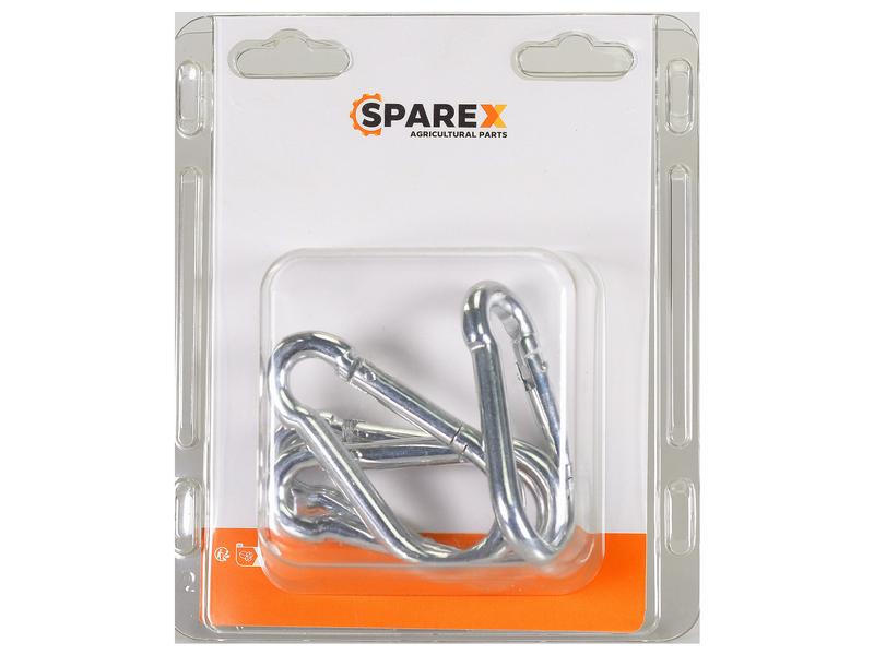 Agripak 4 pcs. Snap Hook 8 x 80mm Image 1