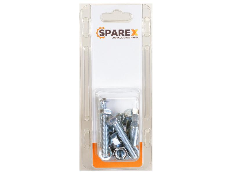 Agripak 10 pcs. Metric Setscrew M8x40mm Image 1