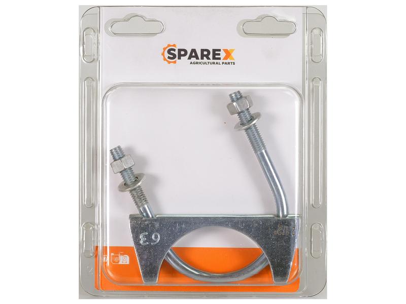 Agripak Silencer Clamp 63mm Image 1