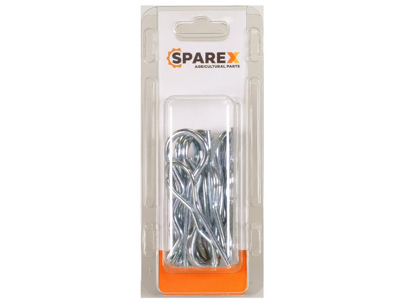 Agripak 12 pcs. Grip Clip - Single Wound, 3-4 x 66-79mm Image 1