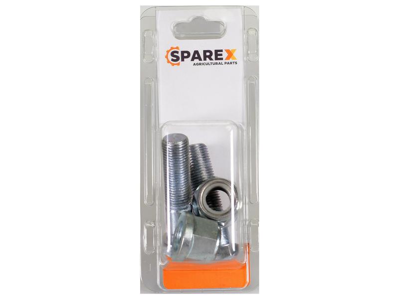 Agripak 2 pcs. Hexhead Bolt & Nut M16 x 60mm Image 1