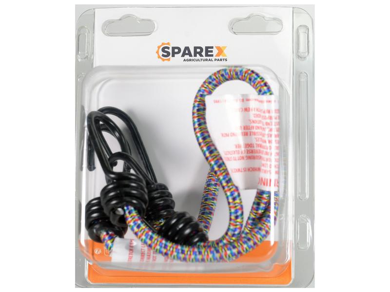 Agripak 2 pcs. Bungee Cord with Hook 8 x 460mm Image 1