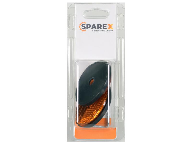 Agripak 2 pcs. Round Reflector Amber 61mm Image 1