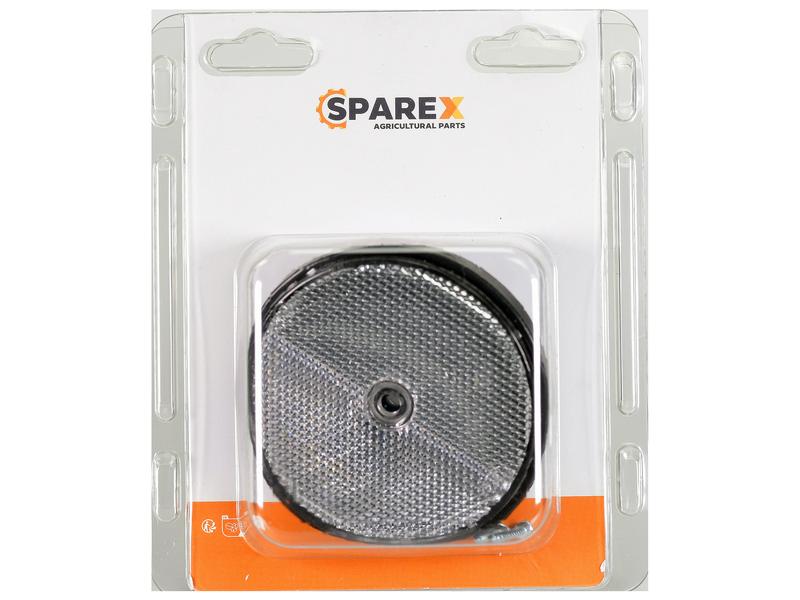 Agripak 2 pcs. Round Reflector Clear 86mm Image 1