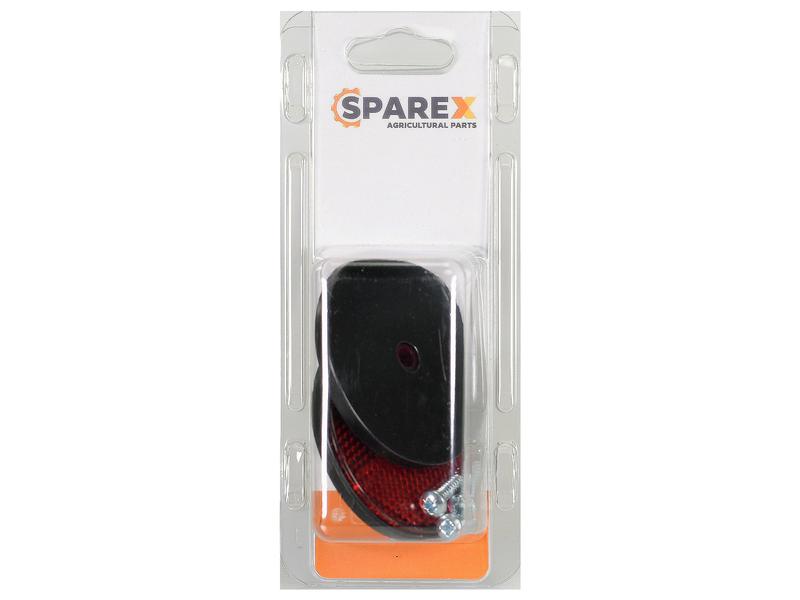 Agripak 2 pcs. Round Reflector Red 61mm Image 1