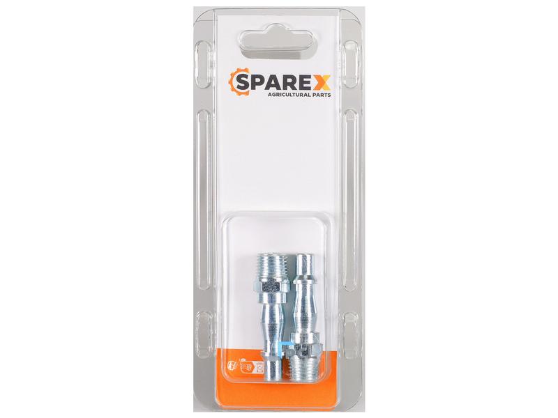 Agripak 2 pcs. Adaptor Male Thread 1/4\'\' BSPT Image 1