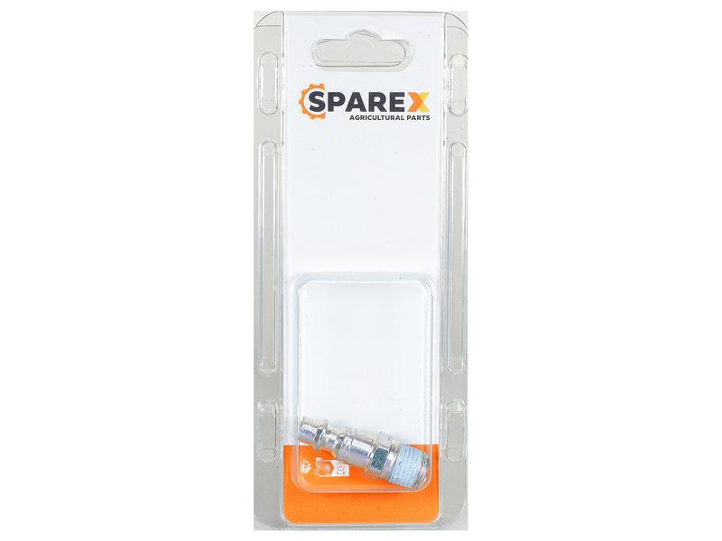 Agripak 1 pc. Adaptor 1/4 BSPT Male Tail Piece Image 1