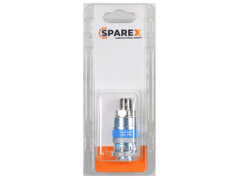Agripak 1 pc. Airline Coupling Male Thread 1/4\'\' BSPT Image 1