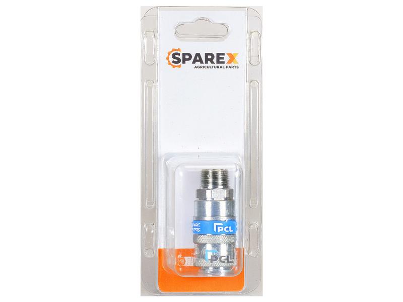 Agripak 1 pc. Airline Coupling Male Thread 3/8\'\' BSPT Image 1