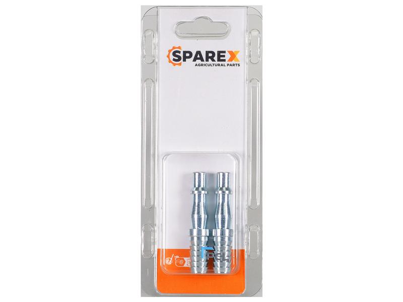 Agripak 2 pcs. Hose Tail 1/4\'\' ID Hose to Male Thread 1/4\'\' BSPT Image 1
