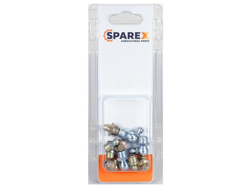 Agripak 10 pcs. Grease Nipples Imperial Assortment Image 1