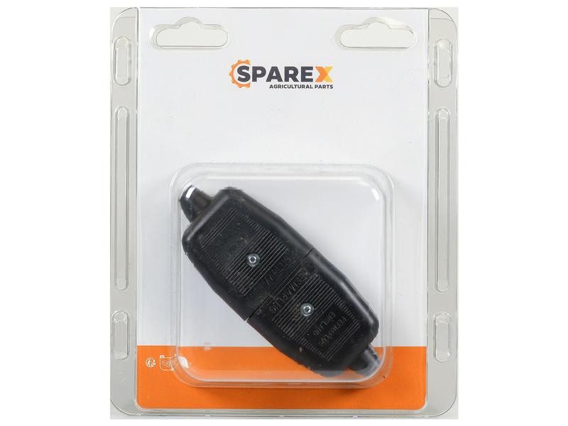 Agripak 2 Pin M-F Plug 10Amps Image 1