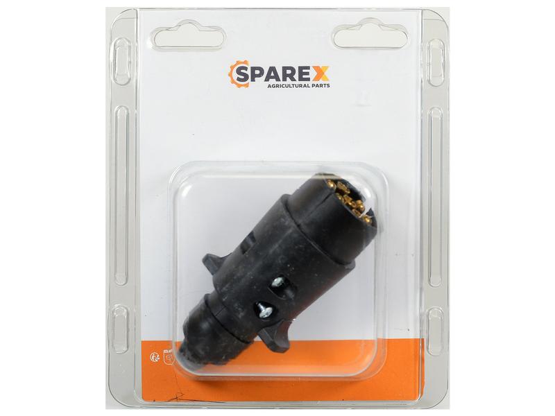 Agripak 1 pc. 7 Pin Plug Male Plastic Image 1
