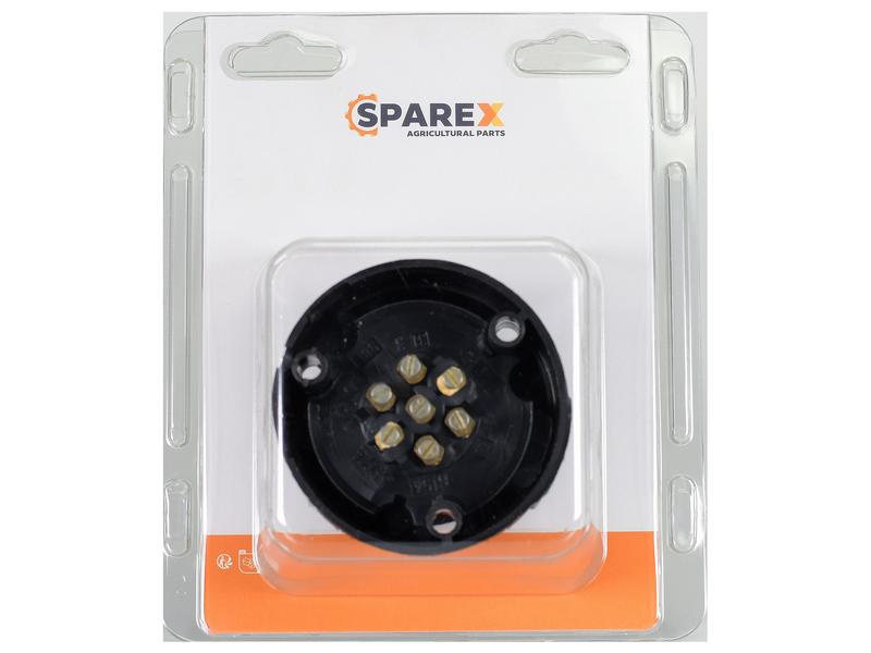 Agripak 1 pc. 7 Pin Socket Plastic Image 1