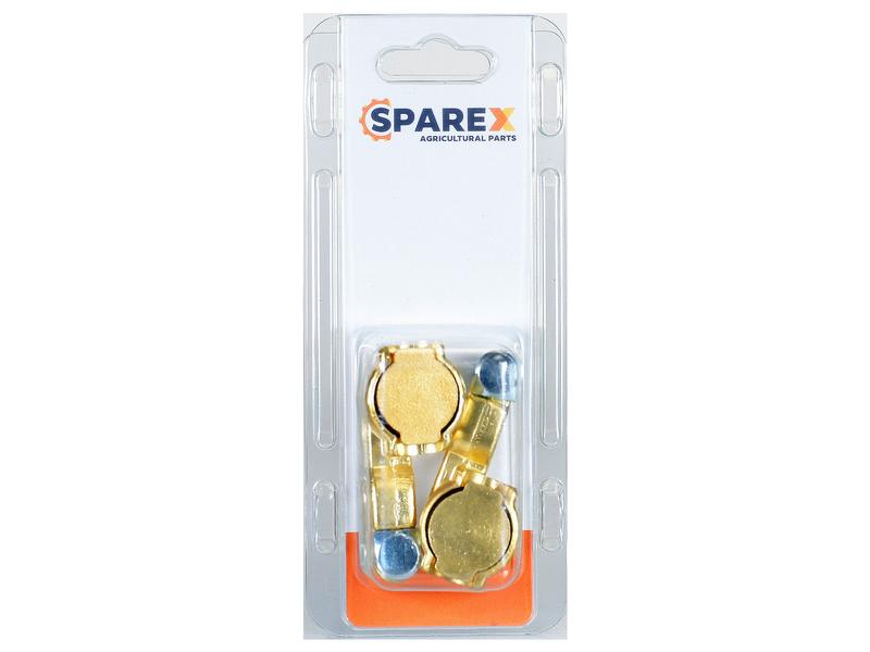 Agripak 2 pcs. Battery Terminal Standard Duty (Positive/Negative) 70mm Image 1