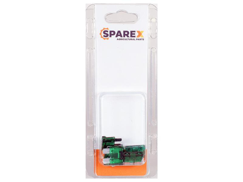 Agripak 6 pcs. Blade Fuse 30A Image 1