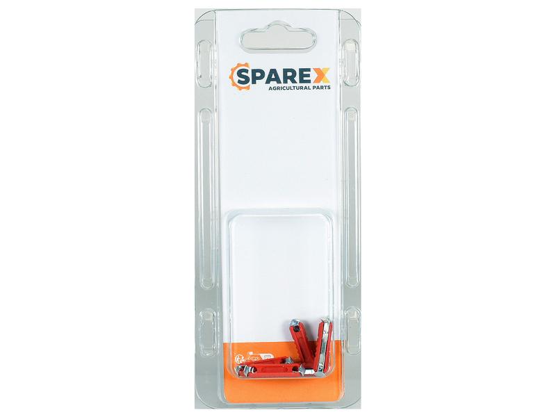 Agripak 6 pcs. Continental Fuses 16 Amps Image 1