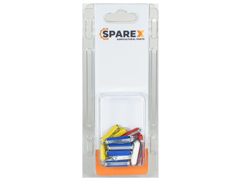 Agripak 20 pcs. Continental Fuses 5.0, 8.0, 16, 25 Amps Image 1