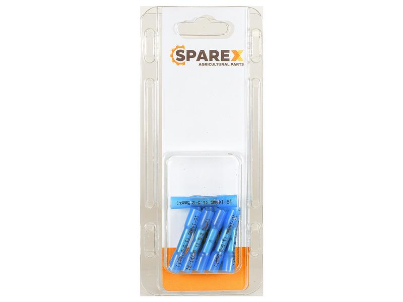 Agripak 10 pcs. Heat Shrink Connector Blue Image 1