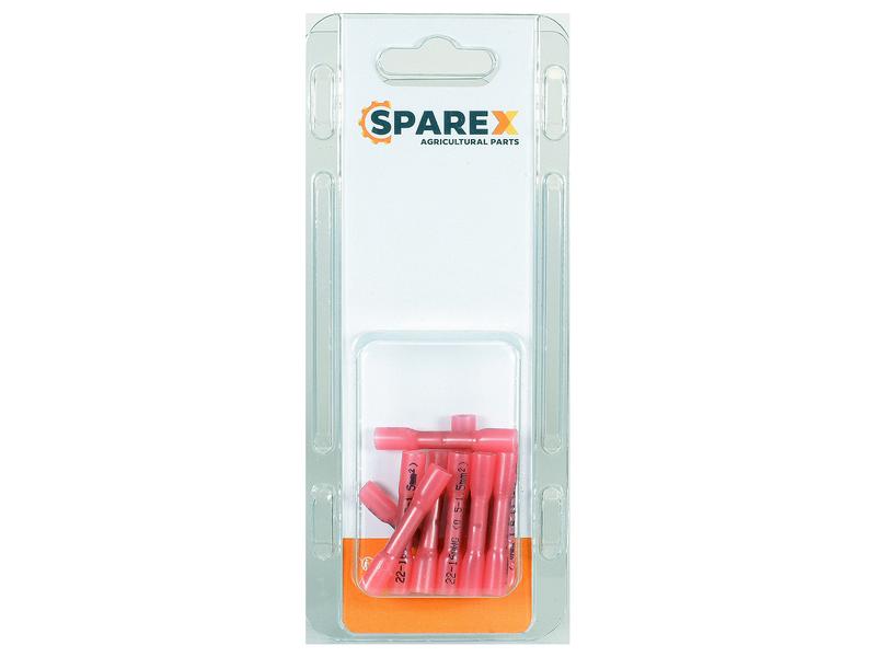 Agripak 10 pcs. Heat Shrink Connector Red Image 1